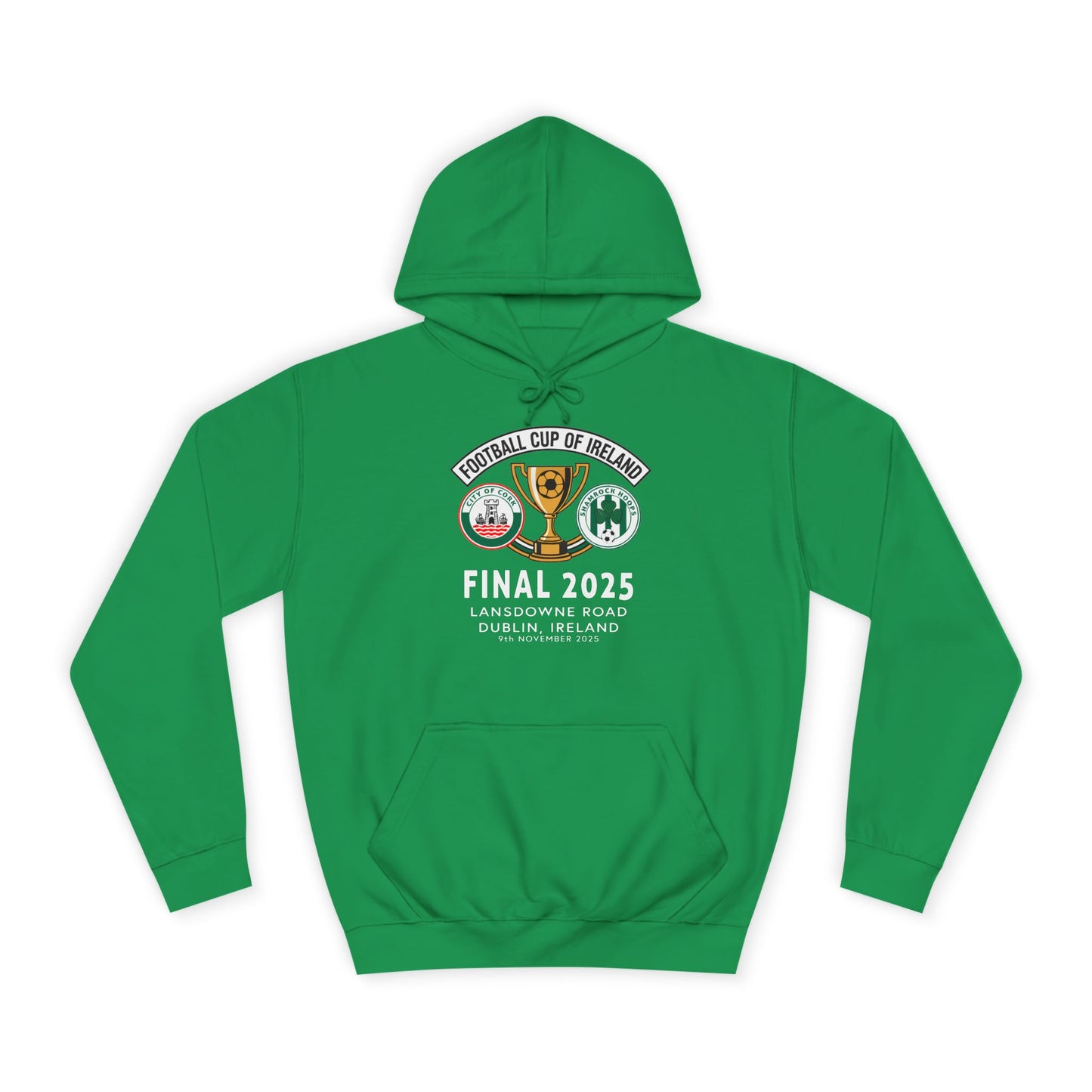 Football Cup of Ireland Final Hoodie