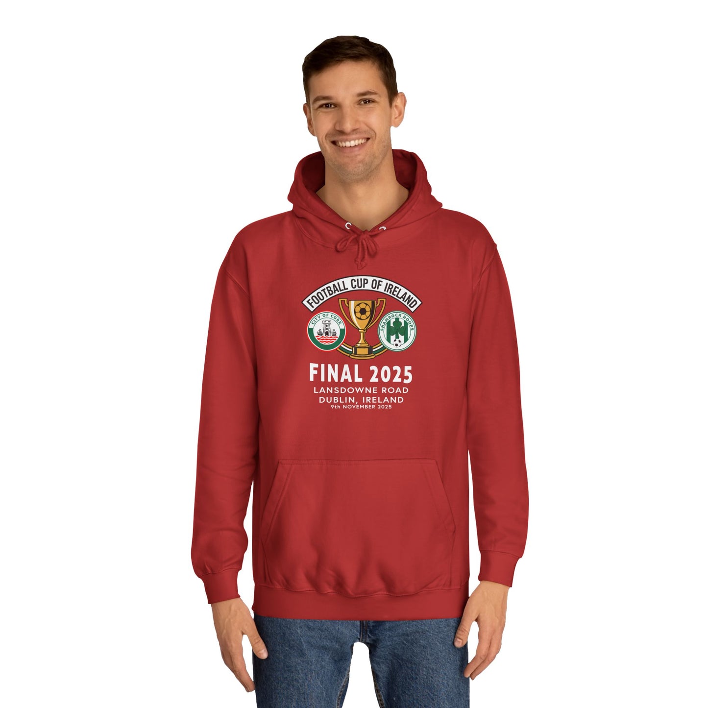 Football Cup of Ireland Final Hoodie