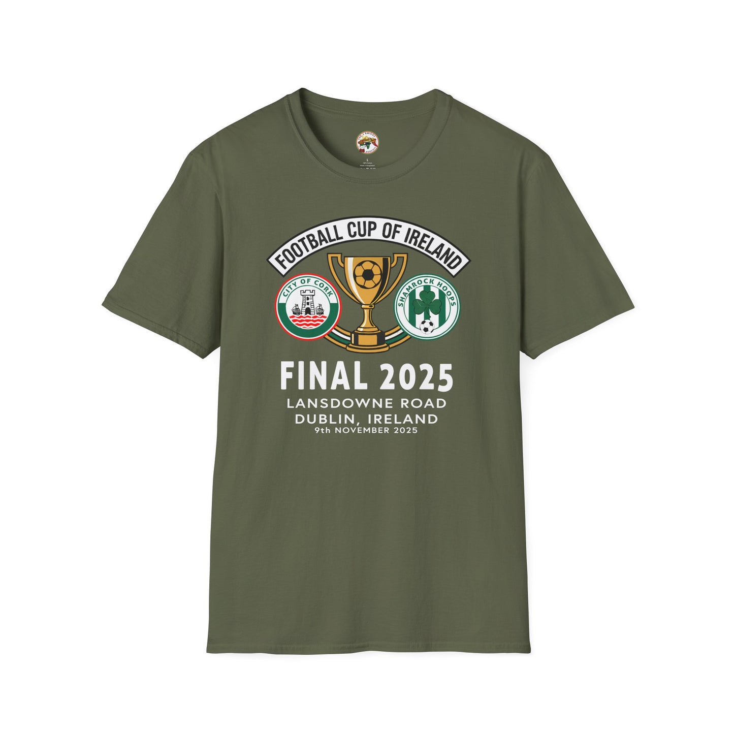 Football Cup of Ireland Final Tshirt