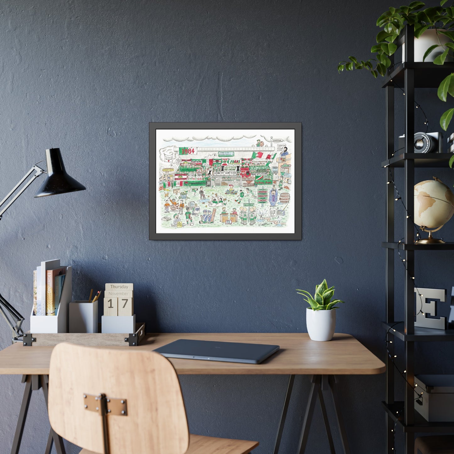 Framed - Pat Connolly's "Cork City FC Time Lapse" Poster