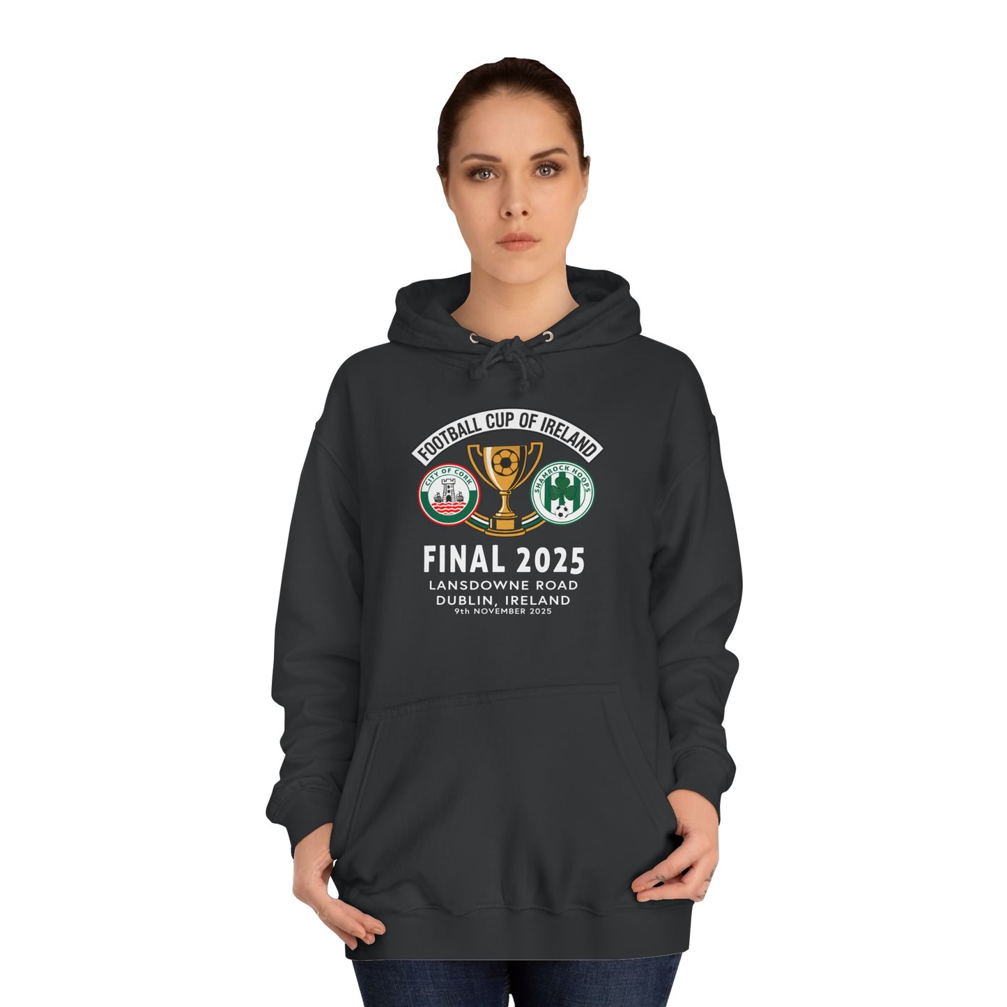 Football Cup of Ireland Final Hoodie