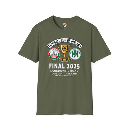 Football Cup of Ireland Final Tshirt