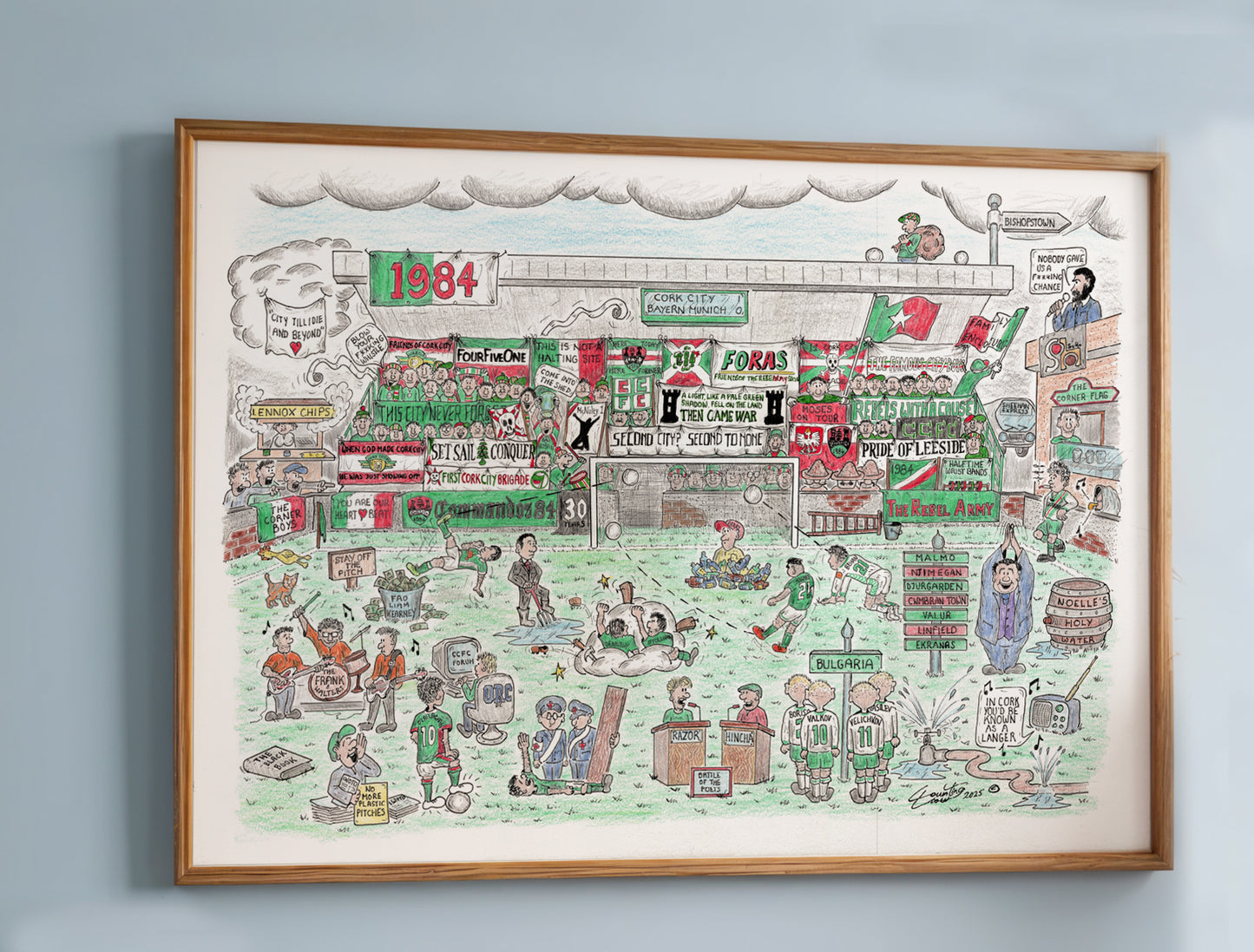 Pat Connolly's "Cork City FC Time Lapse" Poster