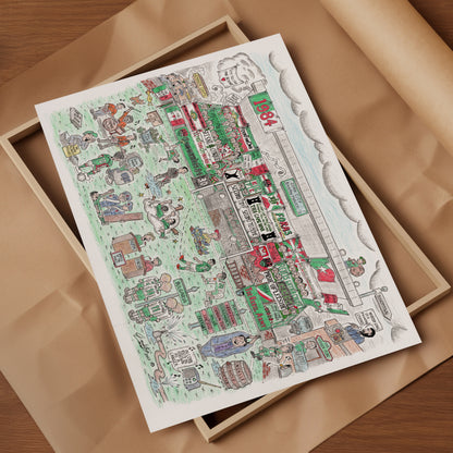 Pat Connolly's "Cork City FC Time Lapse" Poster