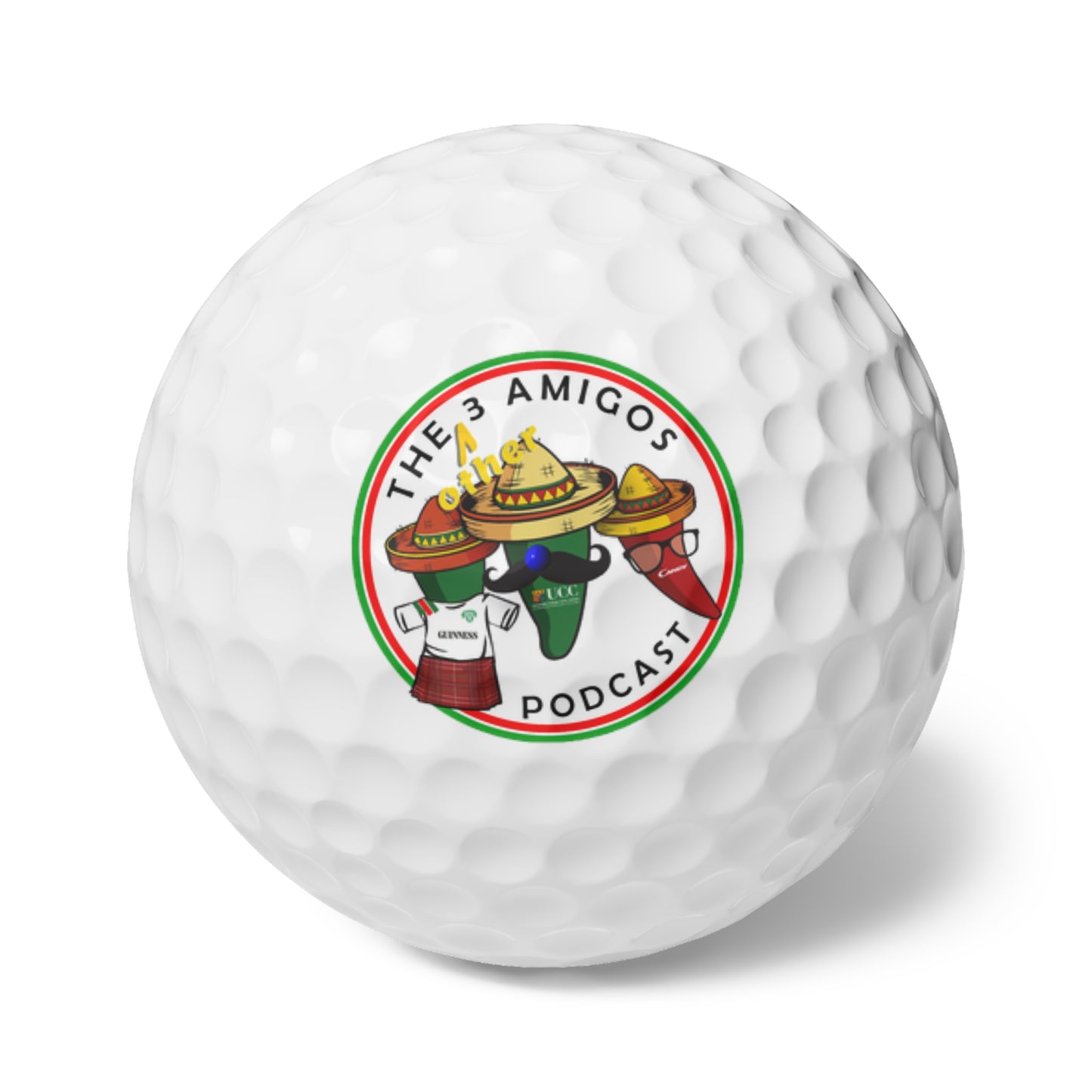 Totap Golf Balls, 6pcs