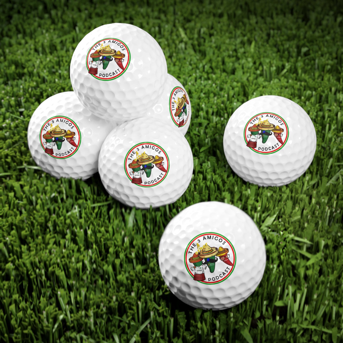 Totap Golf Balls, 6pcs