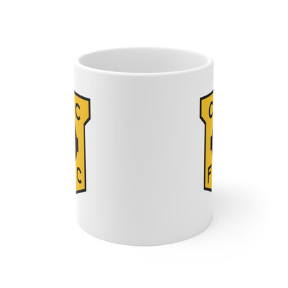 White Cork Celtic Mug
