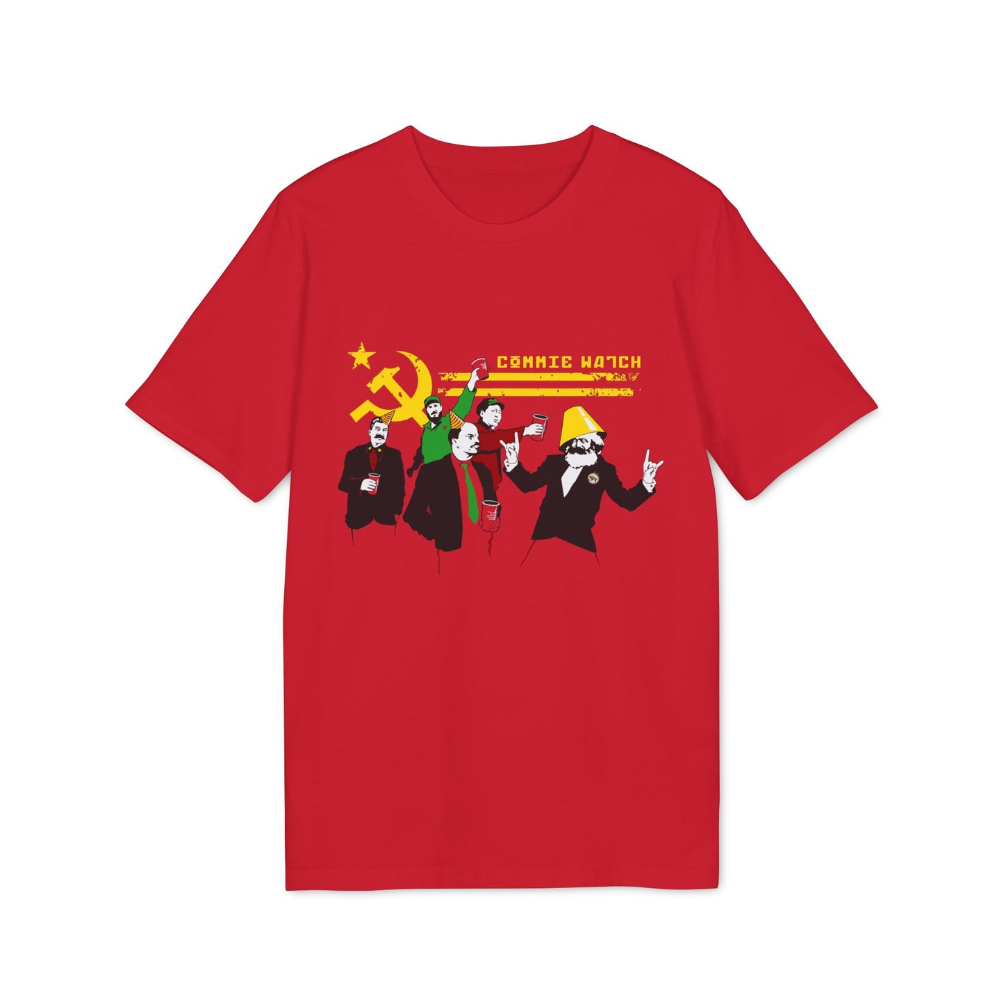 Premium Commie Watch T-Shirt – Stanley/Stella Edition